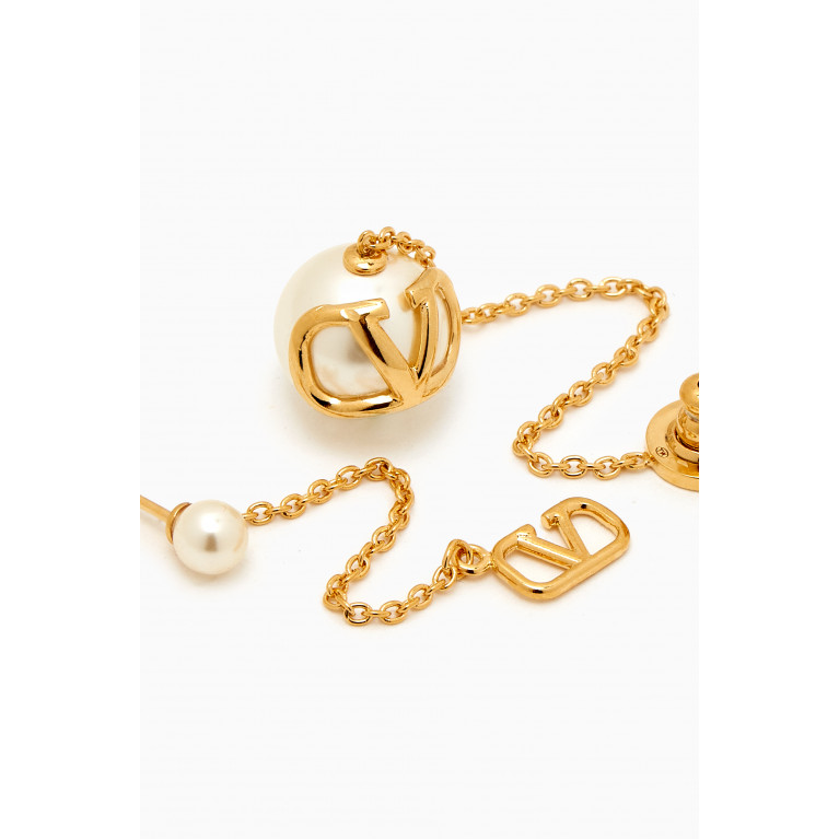 Valentino - V-logo Signature Pearl Drop Earrings