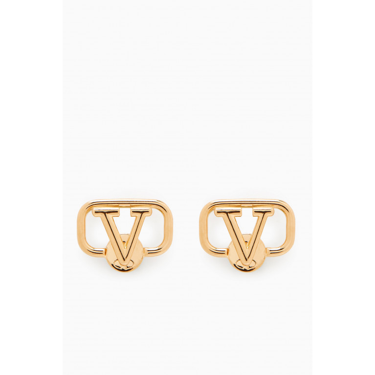 Valentino - Valentino Garavani VLOGO Stud Earrings in Metal
