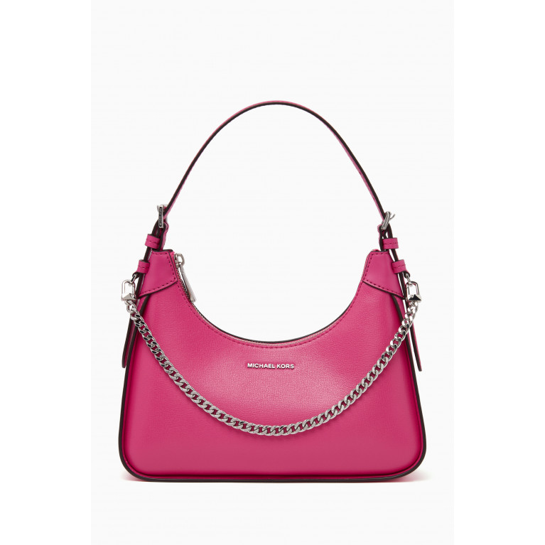 MICHAEL KORS - Small Wilma Pouchette Bag in Smooth Leather