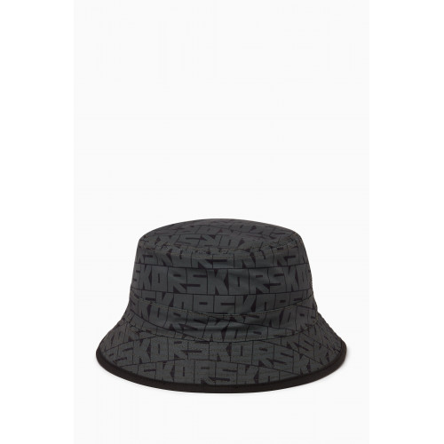 MICHAEL KORS - Cube Logo Bucket Hat in Nylon