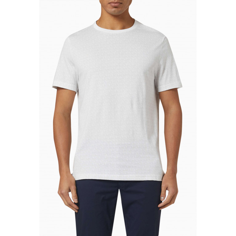 MICHAEL KORS - Logo T-shirt in Cotton Jersey