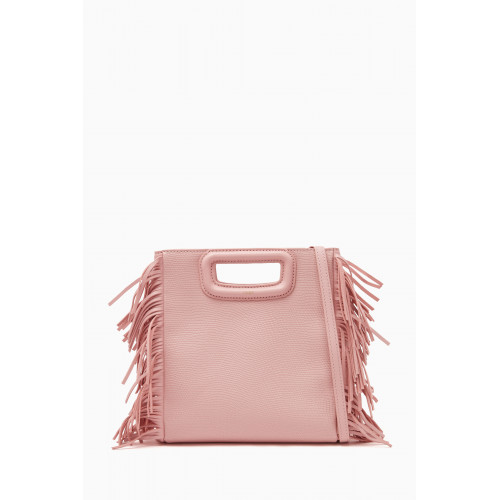 Maje - M Bag in Lizard-embossed Leather