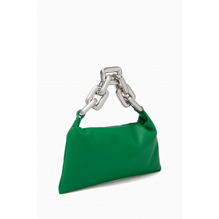 Simon Miller - Mini Linked Puffing Bag in Vegan Leather Green