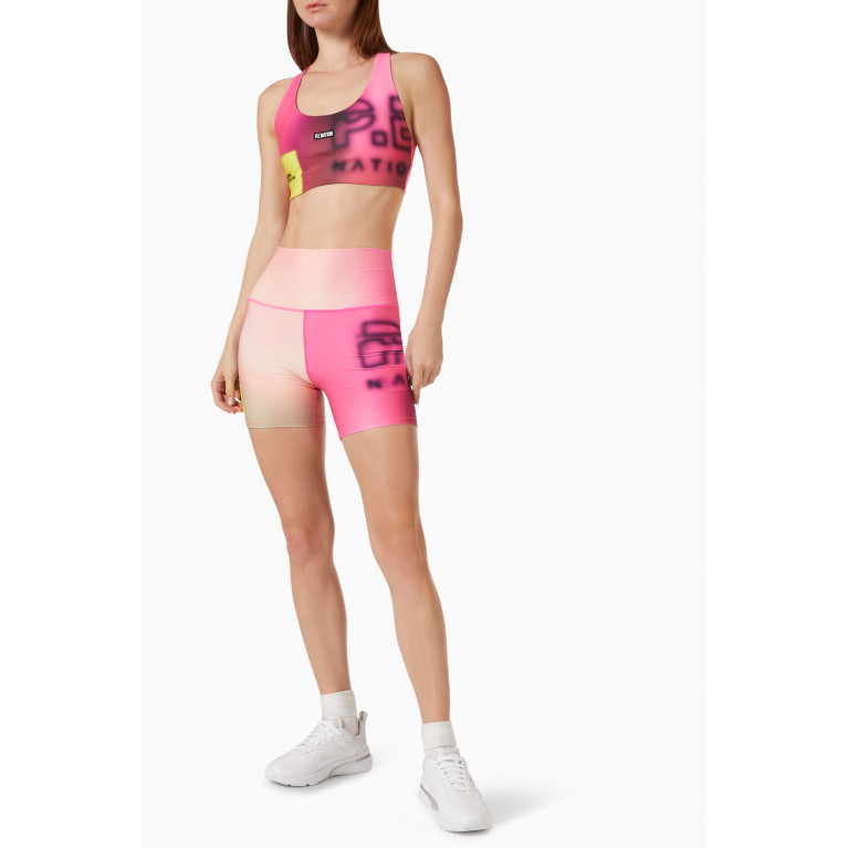 P.E. Nation - Immersion Sports Bra in Recycled Fabric