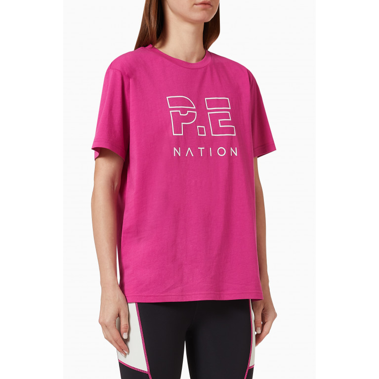 P.E. Nation - Heads Up T-shirt in Organic Cotton