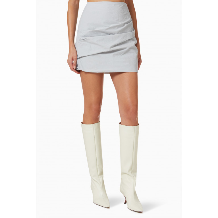 06 Remmy Mini Skirt in Cotton Stretch