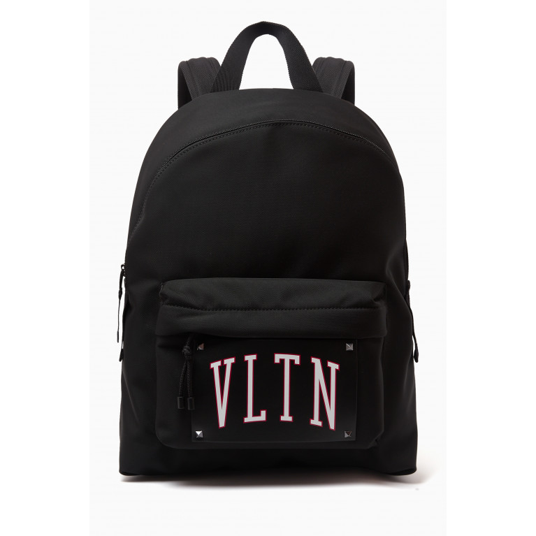 Valentino - VLTN College Backpack in Nylon & Calf Leather