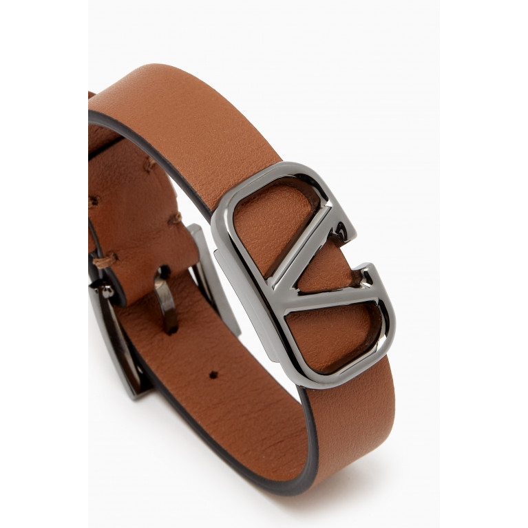 Valentino - Valentino Garavani VLOGO Bracelet in Leather