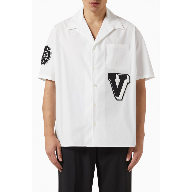 Valentino - Valentino Varsity Vacation Shirt in Cotton