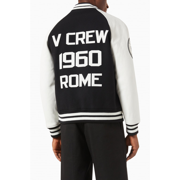 Valentino - Varsity Jacket in Wool Blend