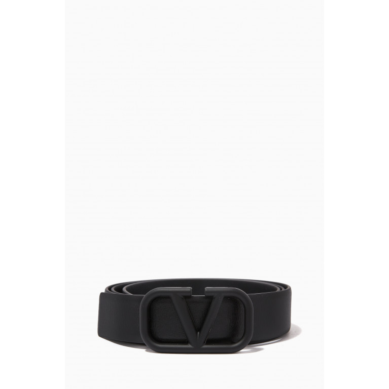 Valentino - Valentino Garavani VLOGO Belt in Leather