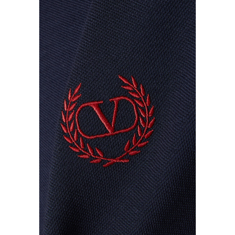 Valentino - VLogo Polo in Cotton Pique