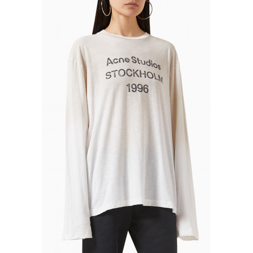 Acne Studios - 1996 Logo Stamp T-shirt in Cotton-blend