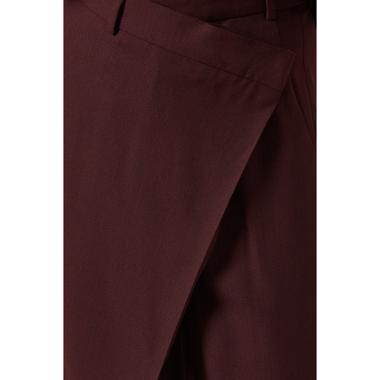 Acne Studios - Tailored Wrap Pants in Wool-blend