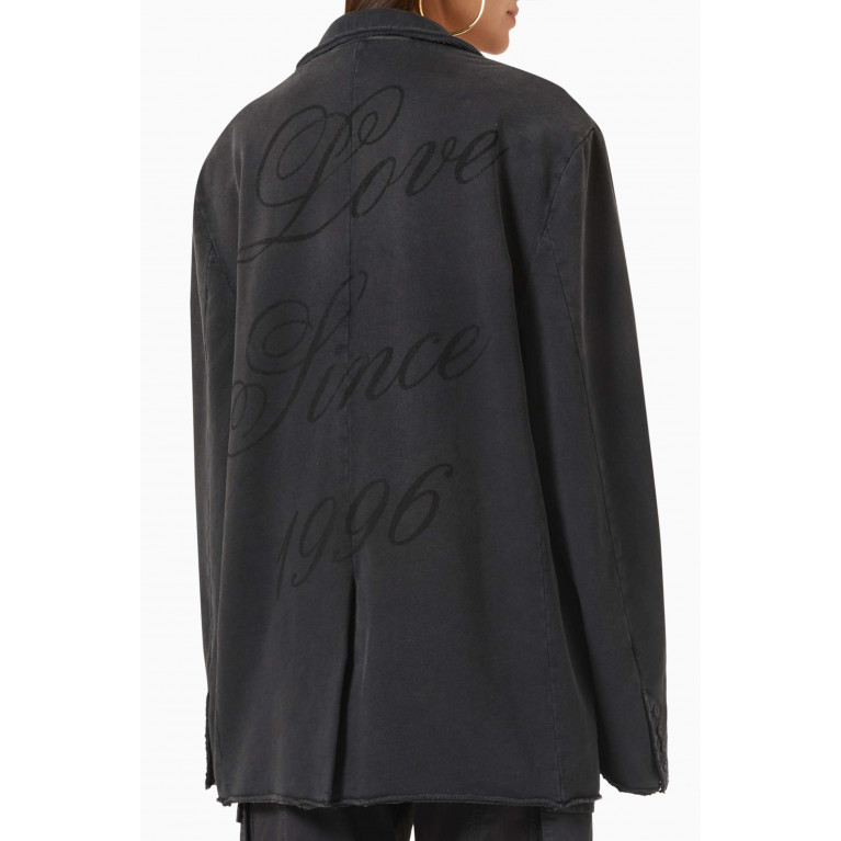 Acne Studios - Printed Suit Jacket in Cotton