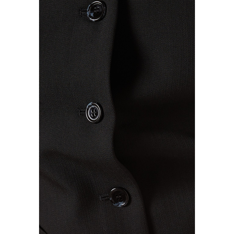 Acne Studios - Asymmetrical One-shoulder Waistcoat in Wool-blend