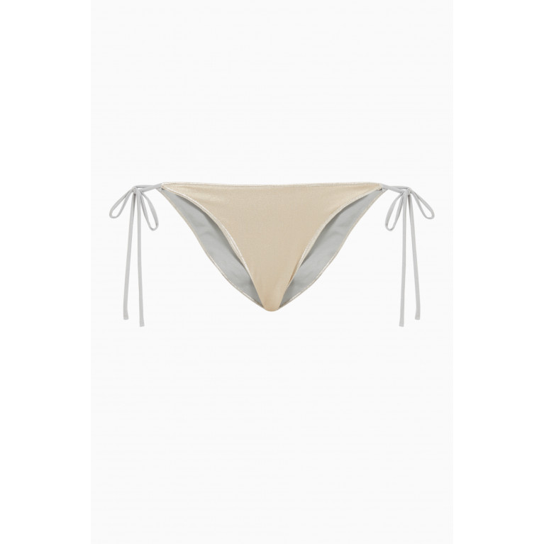 Benedetta Bruzziches - Dore Tie One Bikini Briefs in Lycra