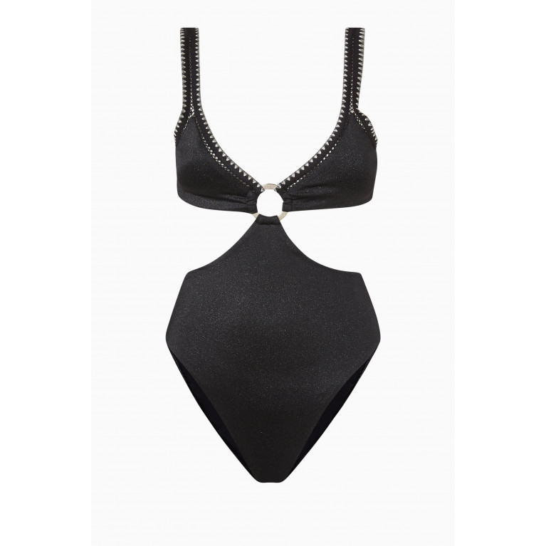 Benedetta Bruzziches - Skylights Cut-out One-piece Swimsuit in Lycra