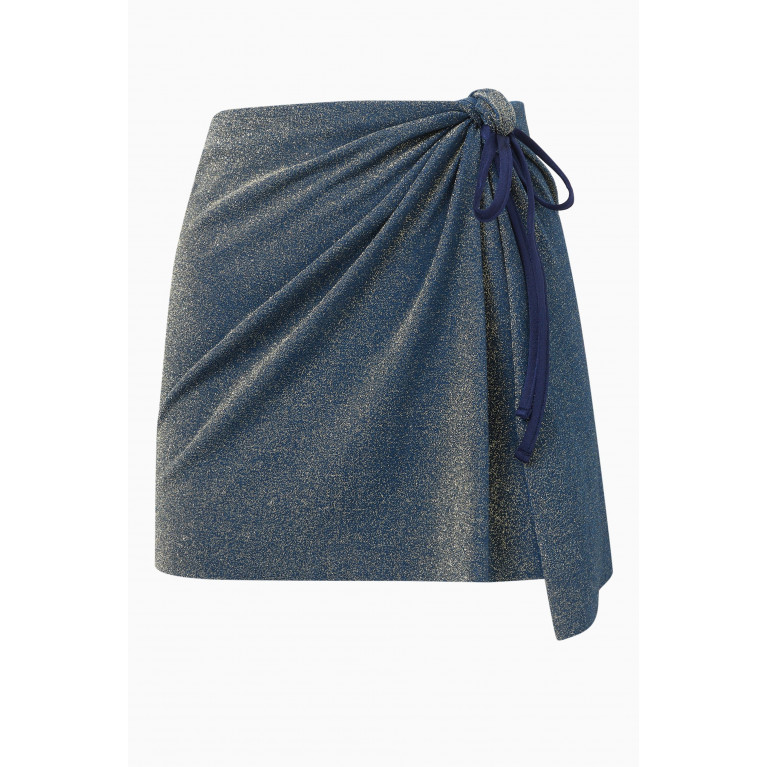 Benedetta Bruzziches - Lake Mirror Self-tie Skirt in Lycra