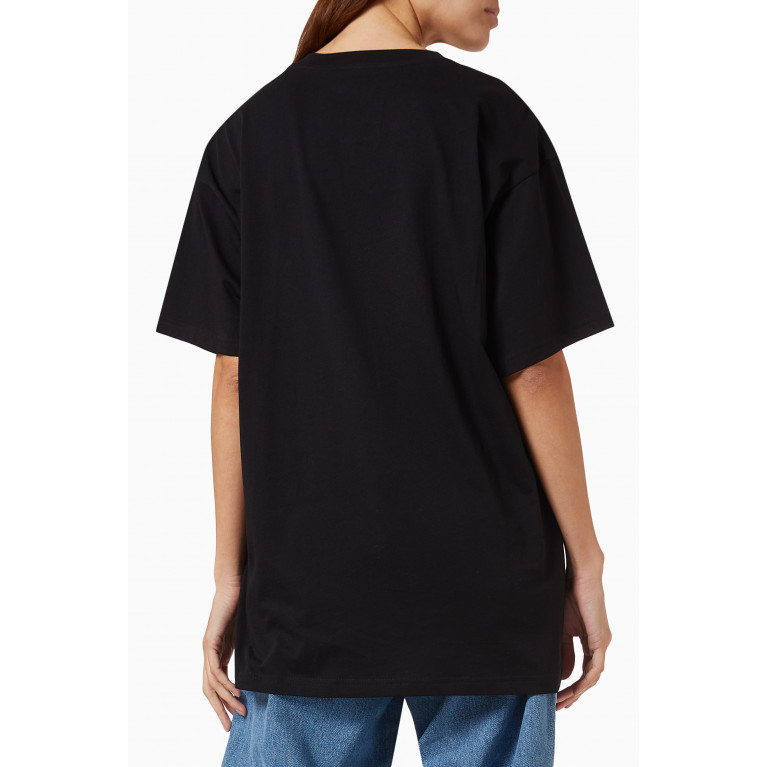 Moschino - Teddy Logo-print T-shirt in Cotton-jersey