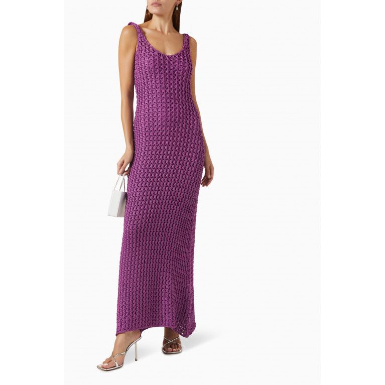 Moschino - Knitted Dress in Cotton Blend