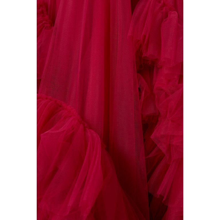 Vione - Kylie Ruffled Gown