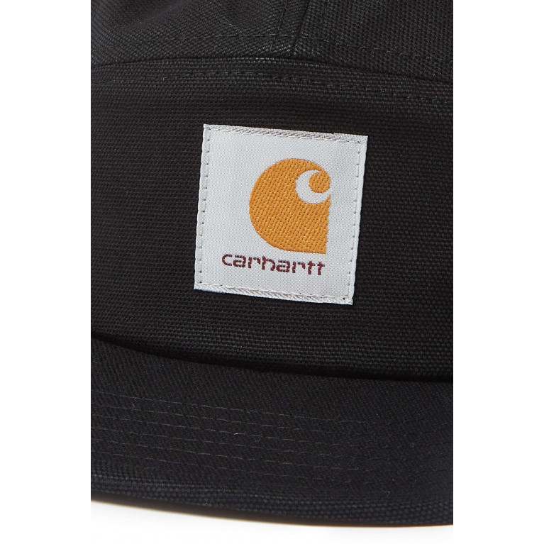 Carhartt WIP - Backley Flat Brim Cap in Cotton Black
