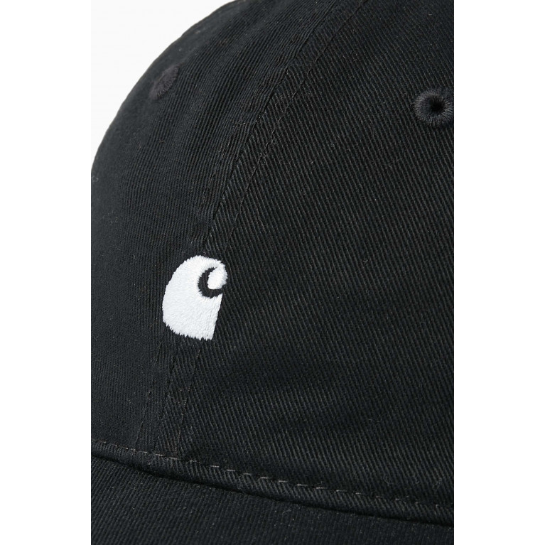 Carhartt WIP - Madison Logo Cap in Cotton Black