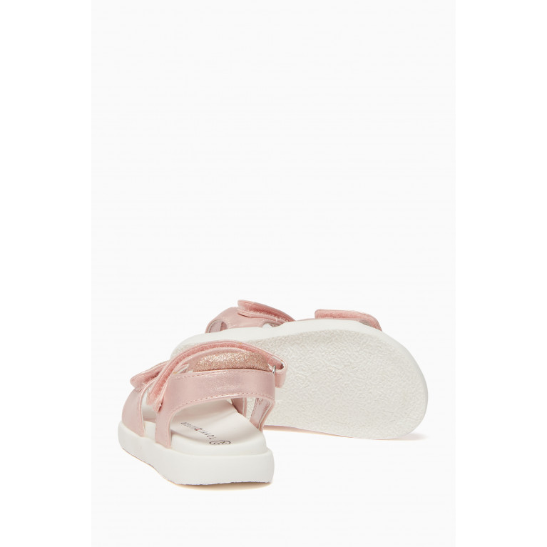 Tommy Hilfiger - Flag Heart Sandals in Faux Leather