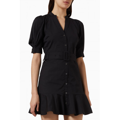 Veronica Beard - Molly Mini Shirt Dress in Stretch-cotton