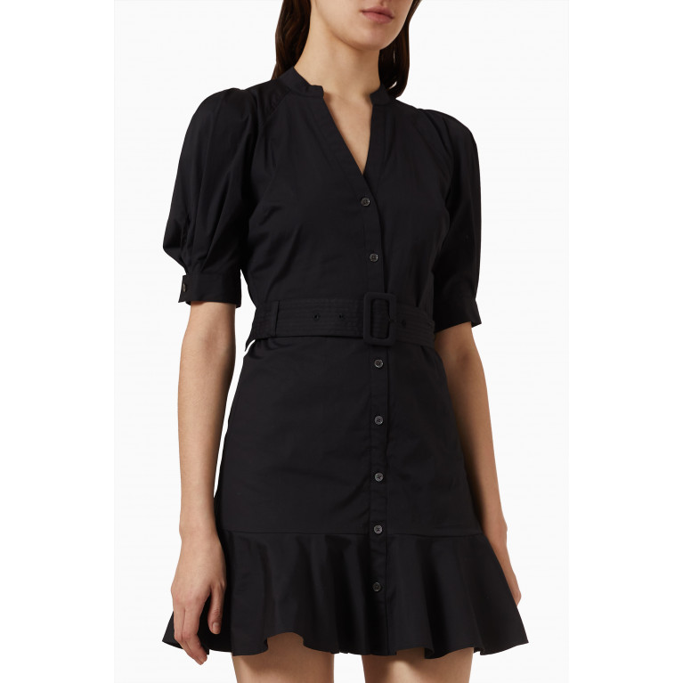Veronica Beard - Molly Mini Shirt Dress in Stretch-cotton