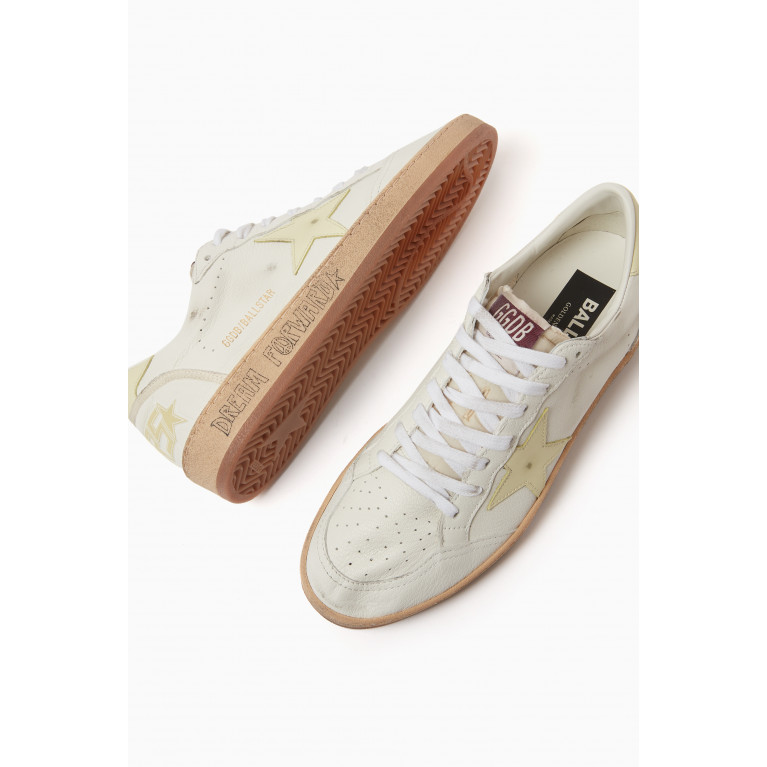 Golden Goose Deluxe Brand - Ballstar Low-top Sneakers in Nappa Leather