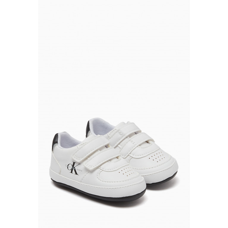 Calvin Klein - Velcro Sneakers in Recycled Leather