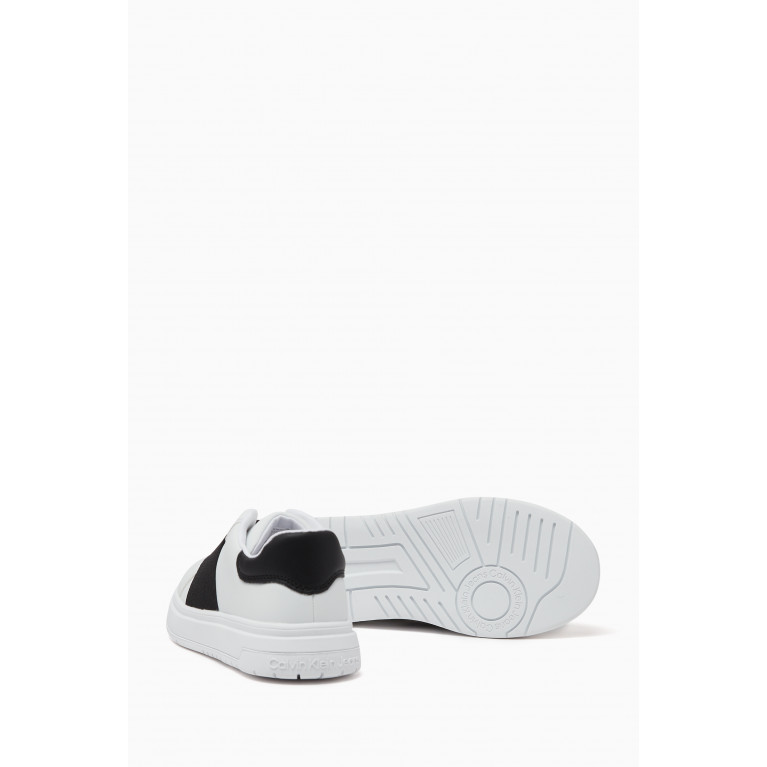 Calvin Klein - Logo Band Sneakers in Leather