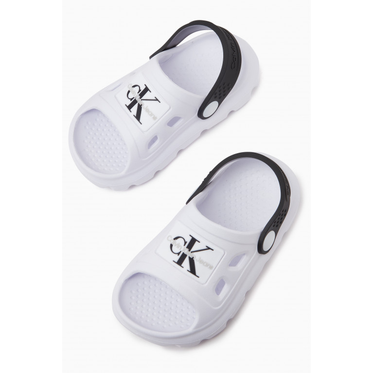 Calvin Klein - Logo Comfy Sandals in Rubber