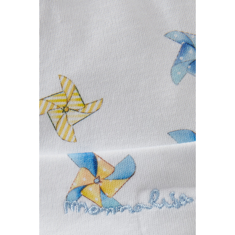 Monnalisa - Kites & Pinwheel Hat in Cotton