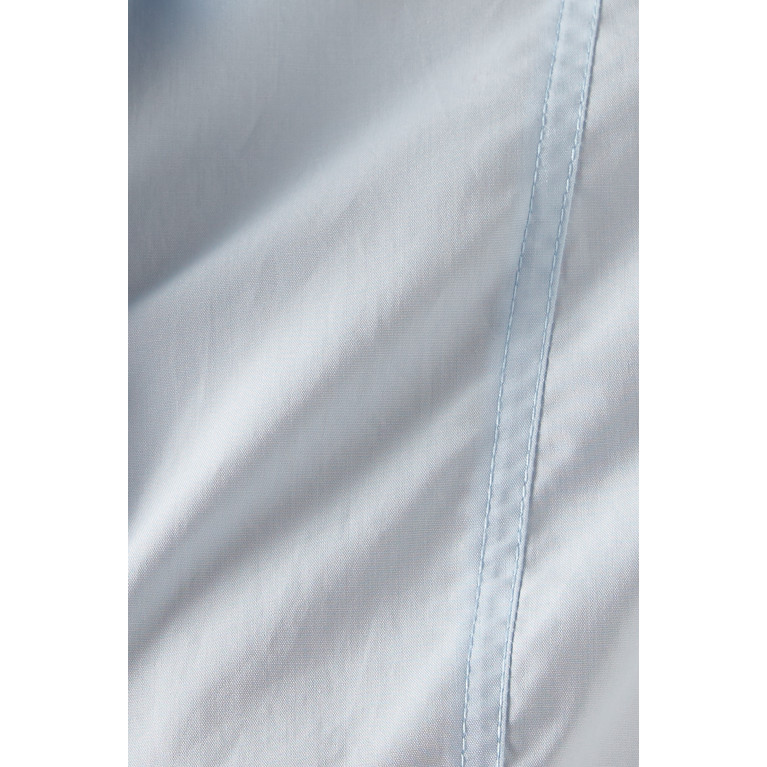 Matériel - Belted Crop Shirt in Cotton