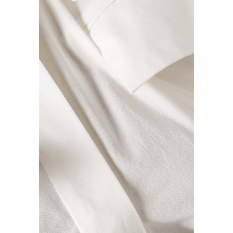 Matériel - Scrunched Open-back Shirt in Cotton