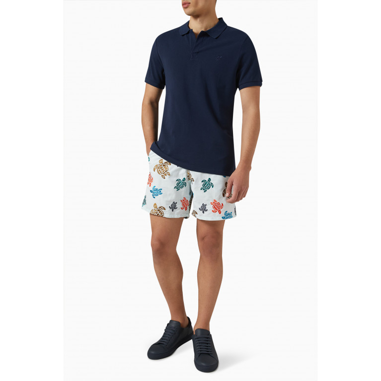 Vilebrequin - Ronde des Tortues Swim Shorts in Recycled Nylon