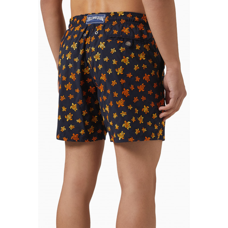 Vilebrequin - Ronde des Tortues Swim Shorts in Recycled Nylon
