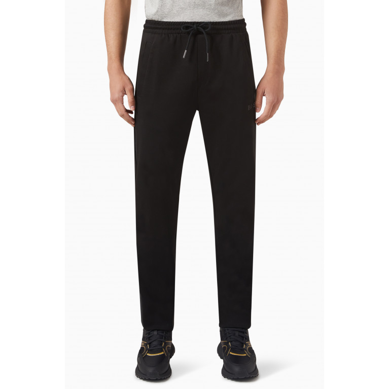 Boss - Logo Track Pants in Cotton Jersey