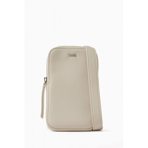 Boss - Addison Phone Holder Crossbody in Faux-leather