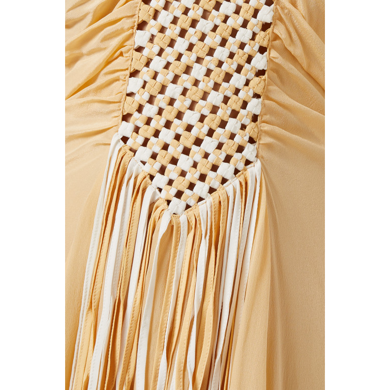Magali Pascal - Halter-neck Maxi Dress in Silk