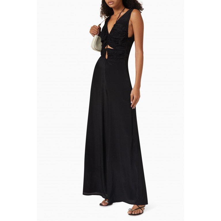 Magali Pascal - Sevres Jumpsuit in Silk Rayon Crepe