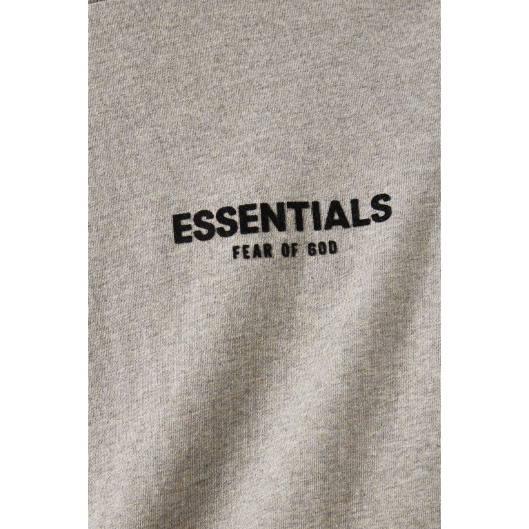 Fear of God Essentials - Flocked Logo T-shirt in Cotton-jersey