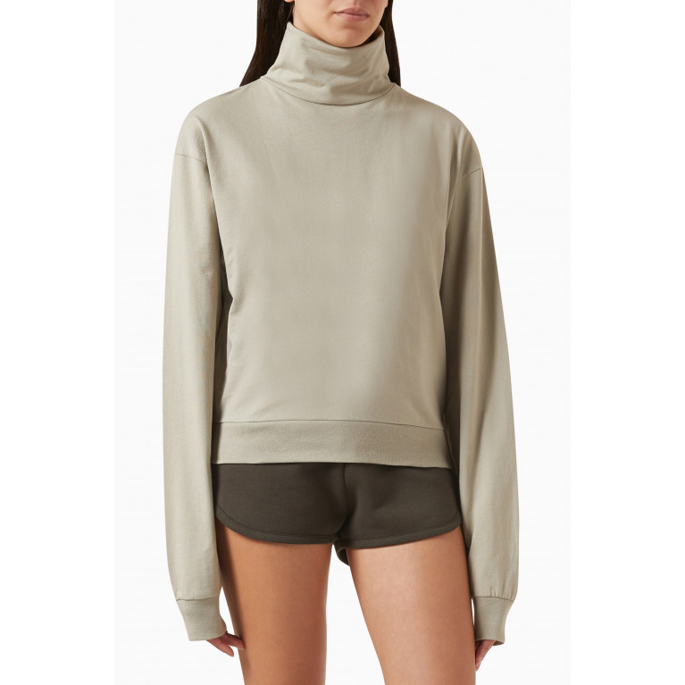 Fear of God Essentials - Boxy Turtleneck in Cotton-jersey