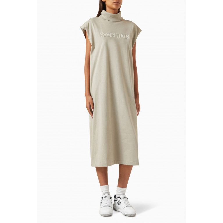 Fear of God Essentials - T-shirt Midi Dress in Cotton-jersey