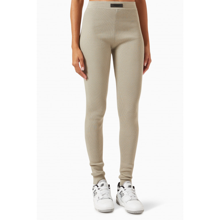 Fear of God Essentials - Sports Pants in RIbbed-knit