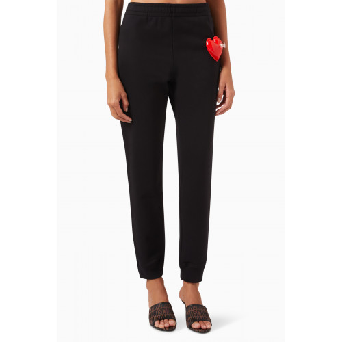 Moschino - Inflatable Heart Sweatpants in Jersey