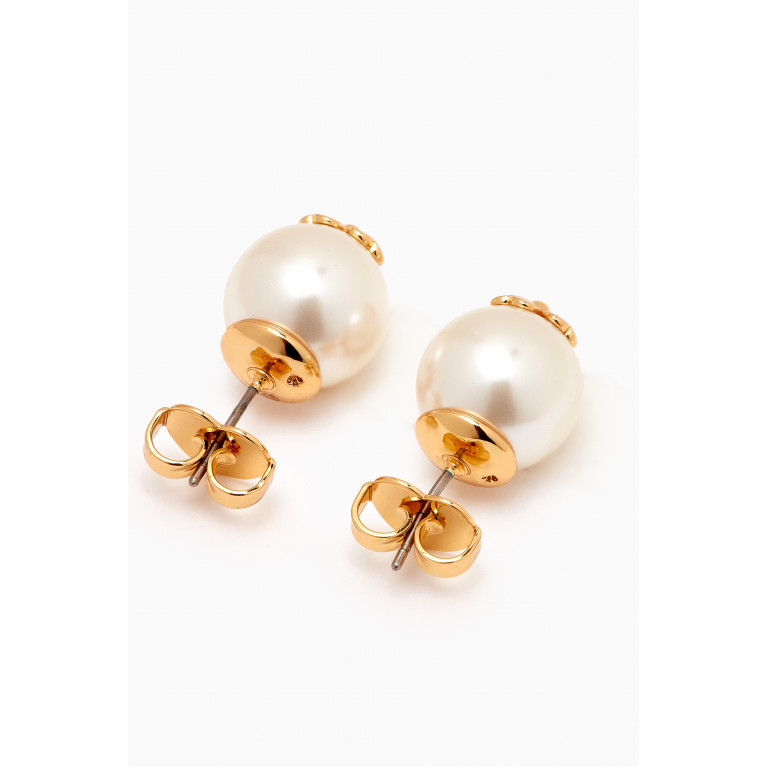 Kate Spade New York - Floral Studs Earrings in Gold-plated Brass